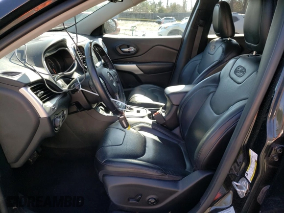 2016 Jeep Cherokee Overland with VIN 1C4PJLJB1GW342657, listed as a Copart auction lot 48873885 with 123,074 mi miles and Salvage title. Bid and sale history available at DreamBid. Image 7.
