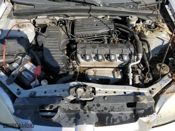 2002 Honda Civic LX with VIN 1HGEM21502L062792, listed as a Copart auction lot 48700715 with 190,713 mi miles and Salvage Title. Bid and sale history available at carsss.com. Image 13.