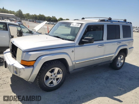 2007 Jeep Commander Limited with VIN 1J8HG58N07C573963, listed as a Copart auction lot 65088595 with 156,895 mi miles and Clean title. Bid and sale history available at DreamBid. Image 1.