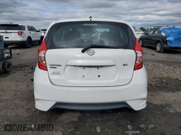 2017 Nissan Note SL with VIN 3N1CE2CP9HL354975, listed as a Copart auction lot 57454965 with 98,551 mi miles and Salvage title. Bid and sale history available at DreamBid. Image 6.
