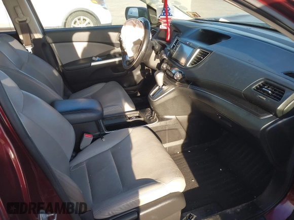 2015 Honda CR-V EX-L with VIN 2HKRM3H77FH548667, listed as a IAAI auction lot 41468394 with 212,375 mi miles. Bid and sale history available at carsss.com. Image 5.