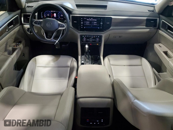 2021 Volkswagen Atlas SEL with VIN 1V2BP2CAXMC588304, listed as a Copart auction lot 53980394 with 41,743 mi miles and . Bid and sale history available at DreamBid. Image 8.