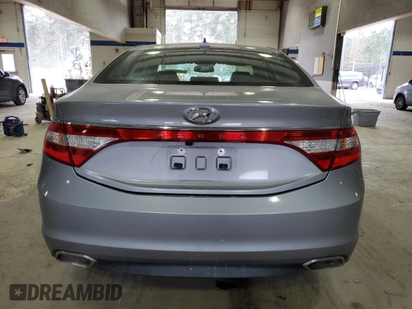 2017 Hyundai Azera with VIN KMHFG4JG1HA572527, listed as a Copart auction lot 42566555 with 78,274 mi miles and Salvage title. Bid and sale history available at DreamBid. Image 6.