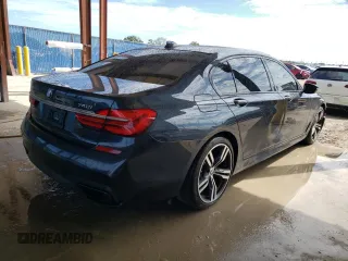 2016 BMW 7 Series 740i with VIN WBA7E2C53GG548284, listed as a Copart auction lot 67118363 with 92,153 mi miles. Bid and sale history available at carsss.com. Image 3.