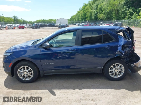 2023 Chevrolet Equinox LS с VIN 3GNAXSEG8PL205328, выставлен на аукционе IAAI как лот 42295890 с пробегом 19 078 миль миль и . История ставок и продаж доступна на DreamBid. Изображение 14.