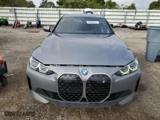 2023 BMW i4 eDrive40 with VIN WBY73AW0XPFP66343, listed as a Copart auction lot 82095563 with 13,724 mi miles. Bid and sale history available at carsss.com. Image 5.