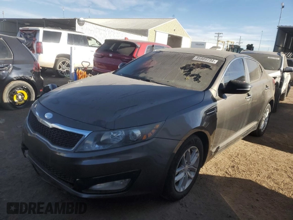 2013 Kia Optima LX with VIN 5XXGM4A79DG237791, listed as a Copart auction lot 50707915 with 219,174 mi miles and Non Repairable. Bid and sale history available at carsss.com. Image 1.