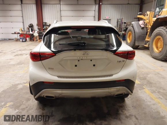 2019 Infiniti QX30 Luxe with VIN SJKCH5CR6KA008658, listed as a IAAI auction lot 41943237 with 88,704 mi miles and . Bid and sale history available at DreamBid. Image 16.