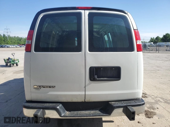 2022 Chevrolet Express Cargo with VIN 1GCWGAFP4N1140862, listed as a Copart auction lot 56500355 with 73,809 mi miles and Salvage title. Bid and sale history available at DreamBid. Image 6.