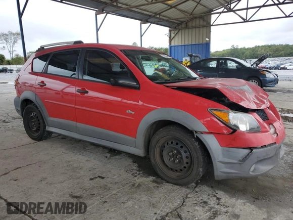 2004 Pontiac Vibe with VIN 5Y2SL62824Z435562, listed as a Copart auction lot 70525344 with 206,275 mi miles and Salvage Title. Bid and sale history available at carsss.com. Image 4.