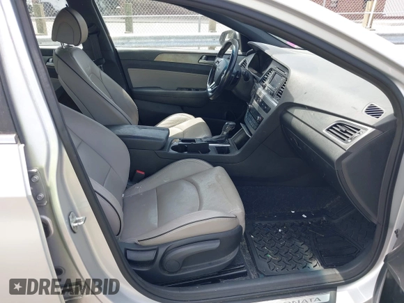2015 Hyundai Sonata Sport with VIN 5NPE34AB1FH093398, listed as a IAAI auction lot 42178214 with 172,018 mi miles and . Bid and sale history available at carsss.com. Image 5.