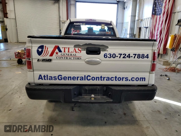 2013 Ford F-150 XL with VIN 1FTNF1CF1DKE94311, listed as a Copart auction lot 84009434 with 0 mi miles and Non Repairable. Bid and sale history available at carsss.com. Image 6.