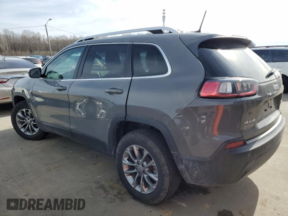 2020 Jeep Cherokee Latitude Plus with VIN 1C4PJMLBXLD617175, listed as a Copart auction lot 50235775 with 119,508 mi miles and Salvage Title. Bid and sale history available at DreamBid. Image 2.