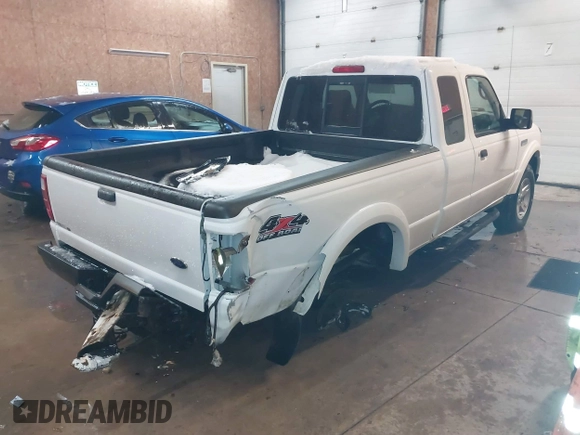 2006 Ford Ranger XLT with VIN 1FTZR45E76PA41525, listed as a IAAI auction lot 41565126 with 185,961 mi miles. Bid and sale history available at carsss.com. Image 4.
