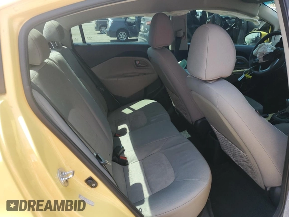 2016 Kia Rio LX with VIN KNADM4A38G6531473, listed as a Copart auction lot 64655924 with 99,744 mi miles and Salvage Title. Bid and sale history available at carsss.com. Image 11.