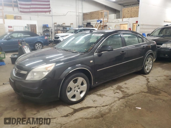2008 Saturn Aura XE z VIN 1G8ZS57N48F220910, wystawiony jako Copart lot #56328935 z przebiegiem 153 628 mil mil oraz Szkoda całkowita • Salvage title. Historia ofert i sprzedaży dostępna na DreamBid. Obrazek 1.