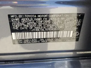 2014 Lexus GS 350 z VIN JTHBE1BL1E5043830, wystawiony jako Copart lot #57462985 z przebiegiem 125 567 mil mil oraz Szkoda całkowita • Salvage title. Historia ofert i sprzedaży dostępna na DreamBid. Obrazek 12.