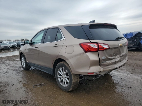 2019 Chevrolet Equinox LT with VIN 2GNAXKEV4K6201613, listed as a Copart auction lot 46861345 with 76,622 mi miles and Salvage Title. Bid and sale history available at carsss.com. Image 2.