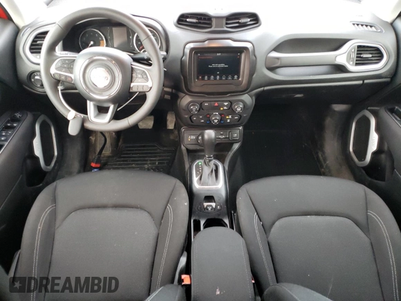 2021 Jeep Renegade Jeepster z VIN ZACNJDAB8MPM81851, wystawiony jako Copart lot #49913615 z przebiegiem 56 130 mil mil oraz Czysty tytuł • Clean title. Historia ofert i sprzedaży dostępna na DreamBid. Obrazek 8.