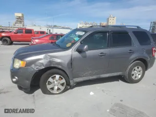 2010 Ford Escape Limited with VIN 1FMCU9EGXAKC91880, listed as a Copart auction lot 46415255 with 168,776 mi miles and Salvage Title. Bid and sale history available at carsss.com. Image 1.