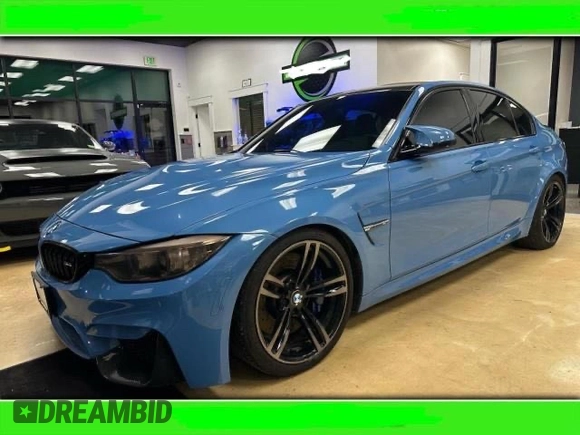2015 BMW M3 z VIN WBS3C9C52FJ276370, wystawiony jako Copart lot #45783445 z przebiegiem 39 813 mil mil oraz Czysty tytuł • Clean title. Historia ofert i sprzedaży dostępna na DreamBid. Obrazek 1.
