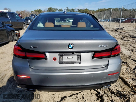 2023 BMW 5 Series 540i xDrive with VIN WBA73BJ04PWY03091, listed as a Copart auction lot 83214504 with Not Provided miles and Salvage Title. Bid and sale history available at carsss.com. Image 6.