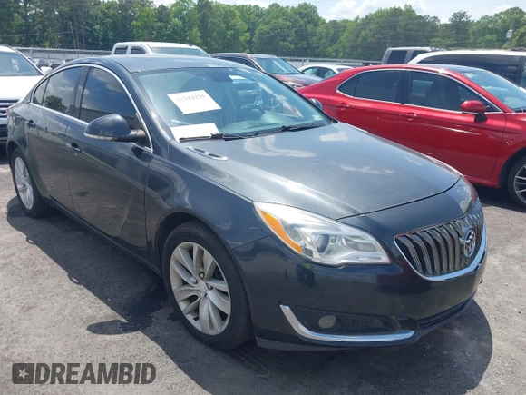 2015 Buick Regal Premium I with VIN 2G4GN5EX1F9174057, listed as a IAAI auction lot 42244235 with 114,920 mi miles and . Bid and sale history available at DreamBid. Image 1.