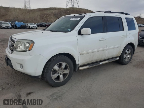 2011 Honda Pilot EX-L with VIN 5FNYF3H69BB053263, listed as a Copart auction lot 52210355 with 172,876 mi miles and Clean Title. Bid and sale history available at carsss.com. Image 1.
