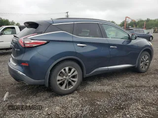 2016 Nissan Murano S z VIN 5N1AZ2MH4GN117191, wystawiony jako Copart lot #61416205 z przebiegiem 123 083 mil mil oraz Czysty tytuł • Clean title. Historia ofert i sprzedaży dostępna na DreamBid. Obrazek 3.
