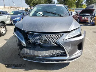 2022 Lexus RX 350 with VIN 2T2AZMDA5NC320167, listed as a Copart auction lot 66350895 with 34,340 mi miles and Salvage title. Bid and sale history available at DreamBid. Image 5.