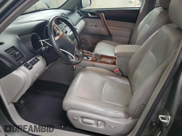 2012 Toyota Highlander Limited with VIN 5TDDK3EHXCS116447, listed as a Copart auction lot 57588265 with 152,799 mi miles and Salvage title. Bid and sale history available at DreamBid. Image 7.