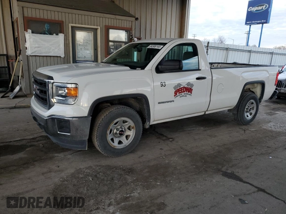 2014 GMC Sierra 1500 z VIN 1GTN1TEC8EZ204457, wystawiony jako Copart lot #84586144 z przebiegiem 96 113 mil mil oraz Szkoda całkowita • Salvage title. Historia ofert i sprzedaży dostępna na DreamBid. Obrazek 1.