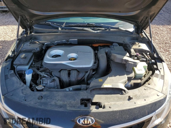 2018 Kia Optima Hybrid Premium with VIN KNAGT4LE0J5023087, listed as a Copart auction lot 47190355 with 90,904 mi miles and Salvage Title. Bid and sale history available at carsss.com. Image 12.
