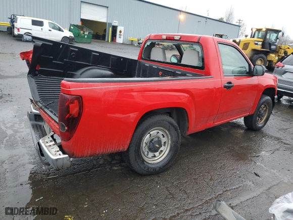 2006 Chevrolet Colorado LS with VIN 1GCCS148668186327, listed as a Copart auction lot 84711024 with 165,773 mi miles and Salvage Title. Bid and sale history available at carsss.com. Image 3.