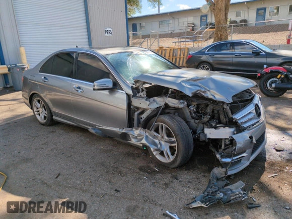2012 Mercedes-Benz C 300 Sport with VIN WDDGF8BB5CA660243, listed as a Copart auction lot 59394845 with 176,880 mi miles and Salvage title. Bid and sale history available at DreamBid. Image 4.