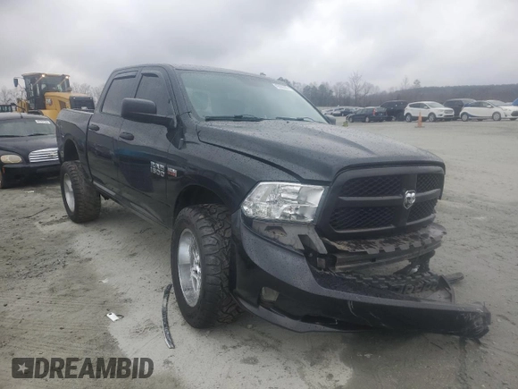 2014 Ram 1500 Express with VIN 1C6RR7KT8ES470115, listed as a Copart auction lot 46086305 with 100,036 mi miles and Salvage Title. Bid and sale history available at carsss.com. Image 4.