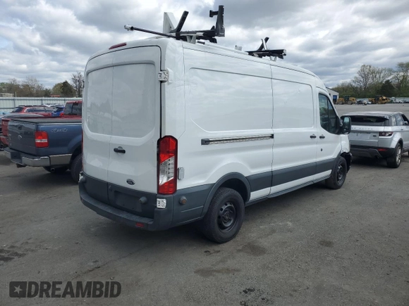 2015 Ford Transit with VIN 1FTNR2CV1FKA35481, listed as a Copart auction lot 53328525 with 129,822 mi miles and Clean Title. Bid and sale history available at DreamBid. Image 3.