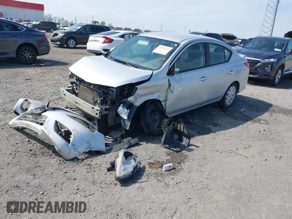 2019 Nissan Versa SV z VIN 3N1CN7AP5KL862481, wystawiony jako IAAI lot #41921907 z przebiegiem 156 124 mil mil oraz . Historia ofert i sprzedaży dostępna na DreamBid. Obrazek 19.