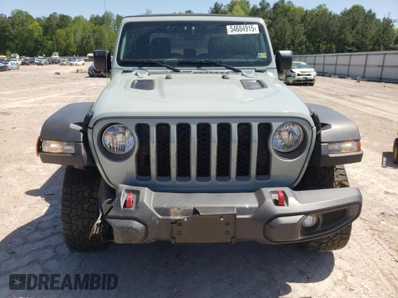 2023 Jeep Gladiator Rubicon с VIN 1C6JJTBG2PL542178, выставлен на аукционе Copart как лот 54684915 с пробегом 24 687 миль миль и Списание • Salvage title. История ставок и продаж доступна на DreamBid. Изображение 5.