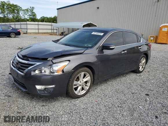 2013 Nissan Altima S with VIN 1N4AL3AP2DC241593, listed as a Copart auction lot 53140335 with 96,700 mi miles and Salvage Title. Bid and sale history available at DreamBid. Image 1.