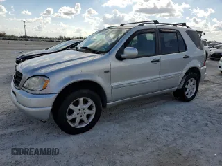 1999 Mercedes-Benz M-Class with VIN 4JGAB72E3XA101226, listed as a Copart auction lot 78209094 with 0 mi miles and Salvage Title. Bid and sale history available at carsss.com. Image 1.