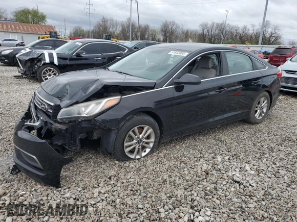 2017 Hyundai Sonata 2.4L with VIN 5NPE24AF4HH532568, listed as a Copart auction lot 51643865 with 158,057 mi miles and Salvage Title. Bid and sale history available at DreamBid. Image 1.