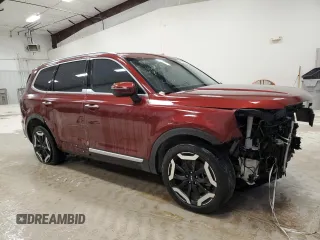 2023 Kia Telluride S with VIN 5XYP64GC5PG345386, listed as a Copart auction lot 49250505 with 65,100 mi miles and Salvage Title. Bid and sale history available at DreamBid. Image 4.