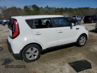 2016 Kia Soul with VIN KNDJN2A26G7316134, listed as a Copart auction lot 51248365 with 48,369 mi miles and Salvage Title. Bid and sale history available at carsss.com. Image 3.