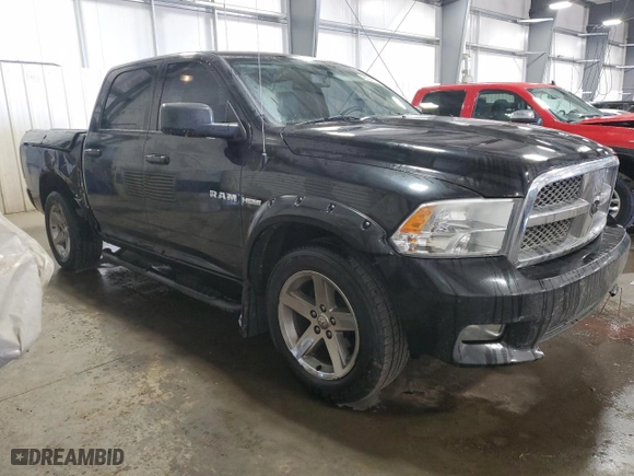 2009 Dodge Ram 1500 SLT with VIN 1D3HV13T89J530067, listed as a Copart auction lot 48504565 with 211,009 mi miles and Salvage Title. Bid and sale history available at carsss.com. Image 4.