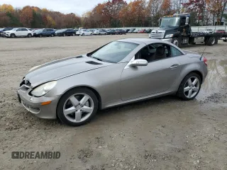 2005 Mercedes-Benz SLK-Class with VIN WDBWK56F75F030984, listed as a Copart auction lot 73788174 with 104,344 mi miles and Clean Title. Bid and sale history available at carsss.com. Image 1.