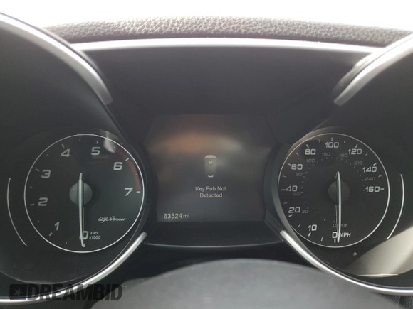 2022 Alfa Romeo Giulia with VIN ZARFAMAN2N7656343, listed as a Copart auction lot 49706275 with 63,524 mi miles and Salvage title. Bid and sale history available at DreamBid. Image 9.