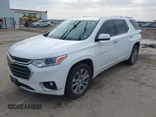 2019 Chevrolet Traverse Premier with VIN 1GNERKKW3KJ165652, listed as a IAAI auction lot 41547941 with 84,713 mi miles. Bid and sale history available at carsss.com. Image 18.