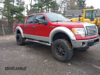 2011 Ford F-150 XL with VIN 1FTFW1EF3BFA37040, listed as a IAAI auction lot 41912678 with 116,869 mi miles. Bid and sale history available at carsss.com. Image 1.