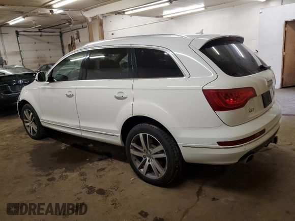 2014 Audi Q7 3.0L TDI Prestige with VIN WA1VMAFEXED000746, listed as a Copart auction lot 88471025 with 169,679 mi miles and Salvage Title. Bid and sale history available at carsss.com. Image 2.